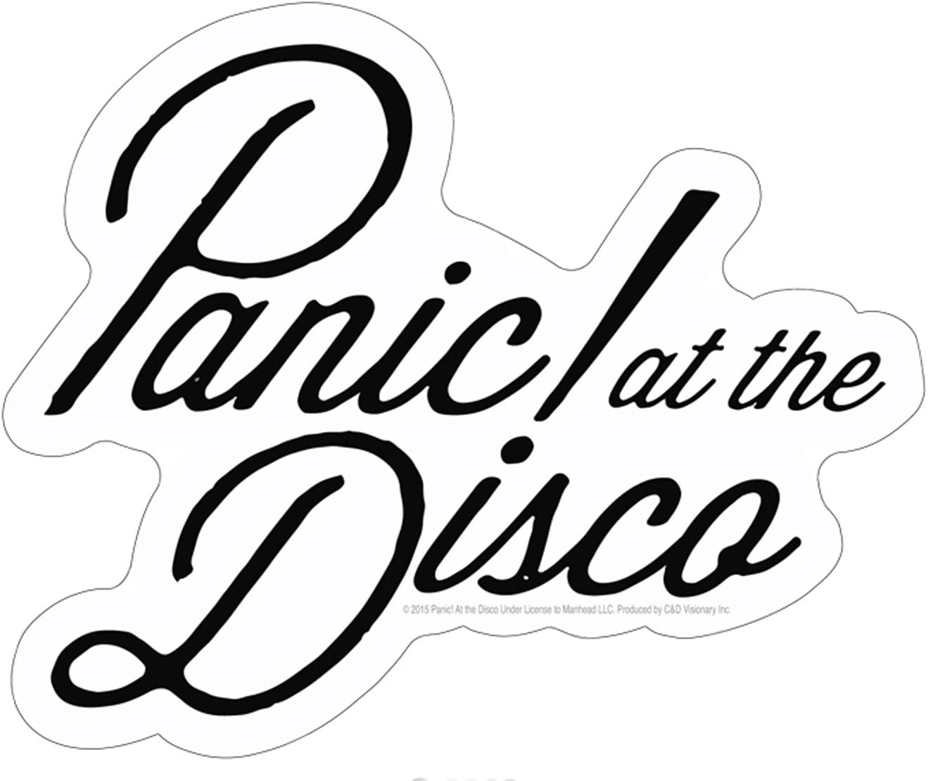 Amazon Co Jp C D Visionary Panic At The Disco ロゴステッカー Toys Games