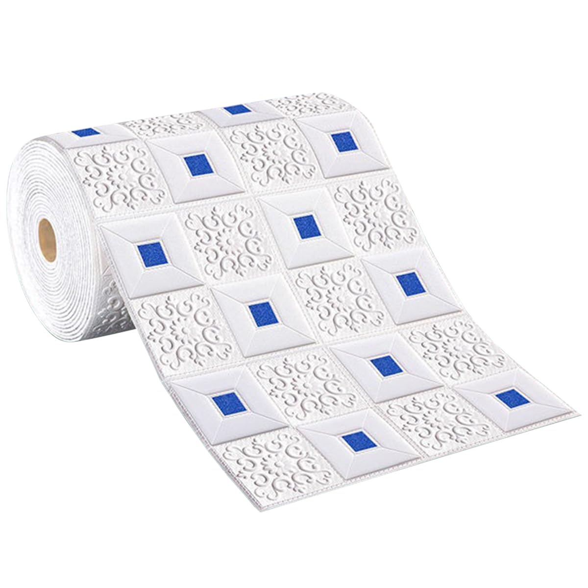 Autocollants muraux en mousse XPE 70x500 cm imperméables pour salon et cuisine