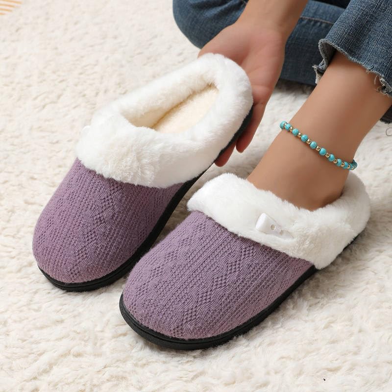 Image of DRUNKEN Slippers For Women Winter Sandals Casual Flats Home Footwear Man Girls Sliders Flip Flops Chappals Ladies Clogs Sleeper Slides Stylish Ortho Soft
