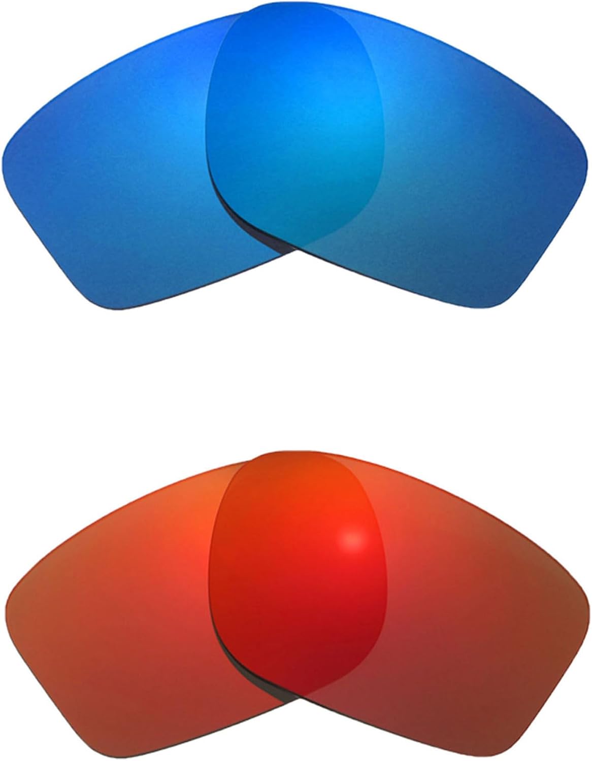 Walleva Two Pairs Polarized Replacement Lenses for Oakley Chainlink (OO9247 Series