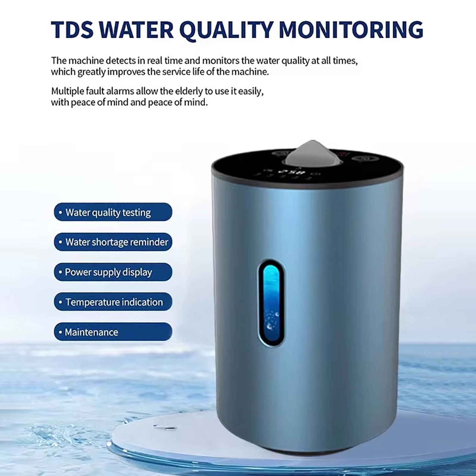 Máquina de inhalación de hidrógeno portátil, generador molecular H2 de doble puerto para recuperación y vitalidad, generador de agua de hidrógeno de 150/225 ml/min