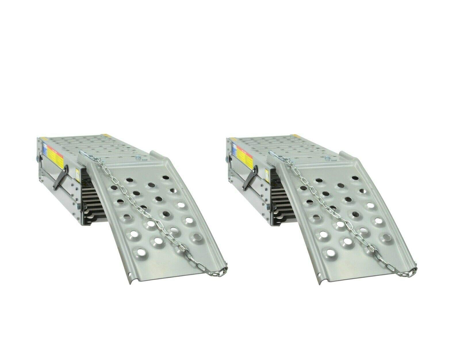 Laderampe G02047 Auffahrrampe bis 2200 KG Motorrad Verladerampe Klappbar Rampe Auto Verladeschiene Auffahrschiene Motorradrampe Auffahrbock
