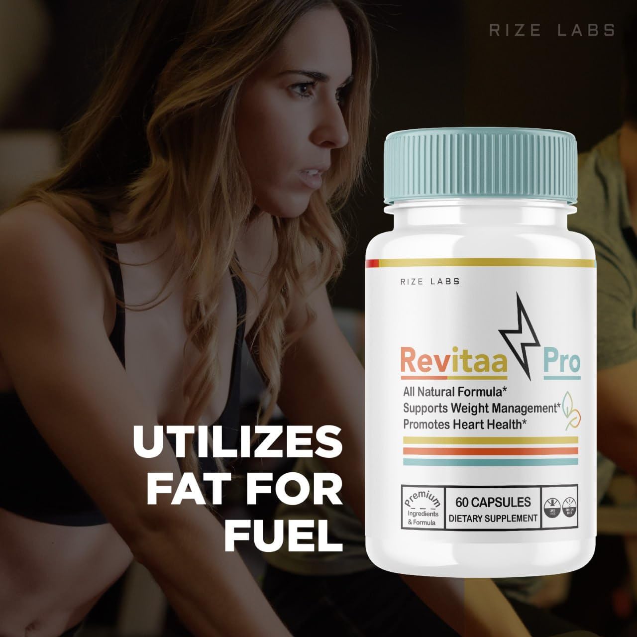 rize labs Revitaa Pro Weight Loss Pills, Supplement Used to Improve The Digestive Process, Advanced Formula Capsules - Pack of 5(300 Capsules)