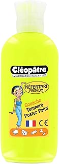 Cleopatre - PGN100X-8 - Pintura guache Nefertari Premium - Frasco de 100 ml - Amarillo