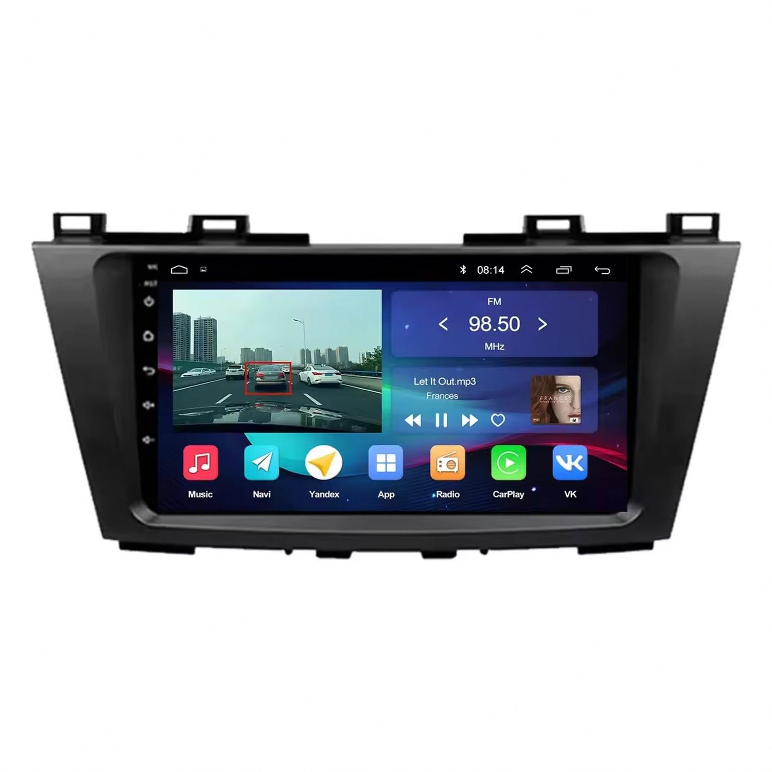 Navegador GPS para Coche Mazda 5 CW Pantalla Táctil Android Auto Inalámbrico 8