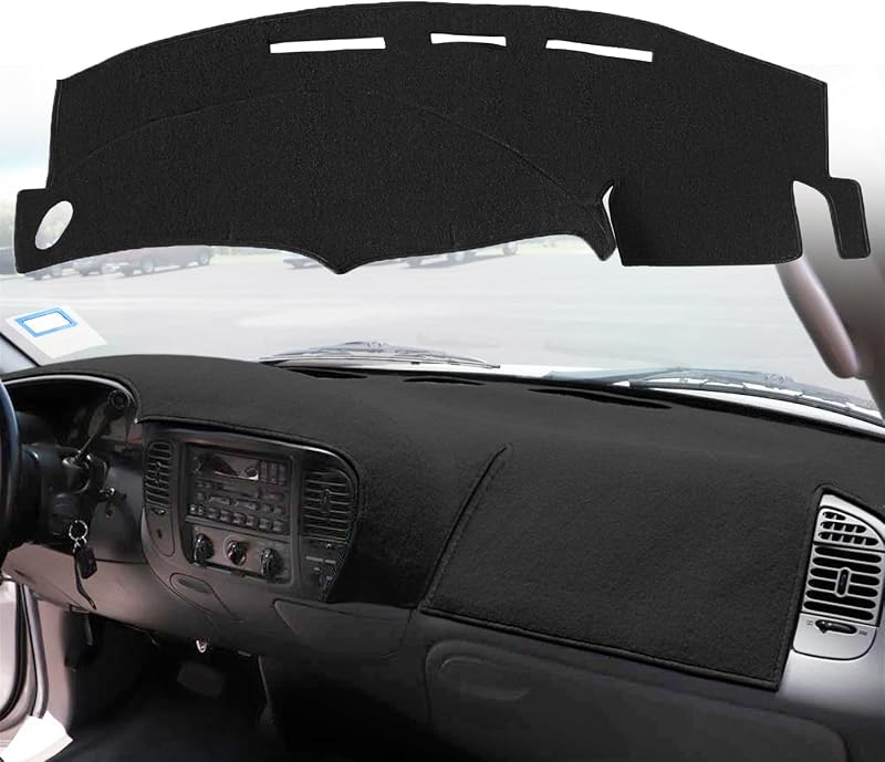 Capa para Painel Yiz para Ford F-150, F-250 e Expedition 1997–2003, preta J61