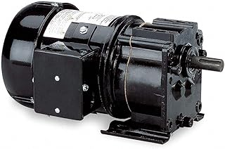 Dayton 6K331 AC Parallel Shaft Gear Motor, Degrees_Fahrenheit, to Volts, Amps, (