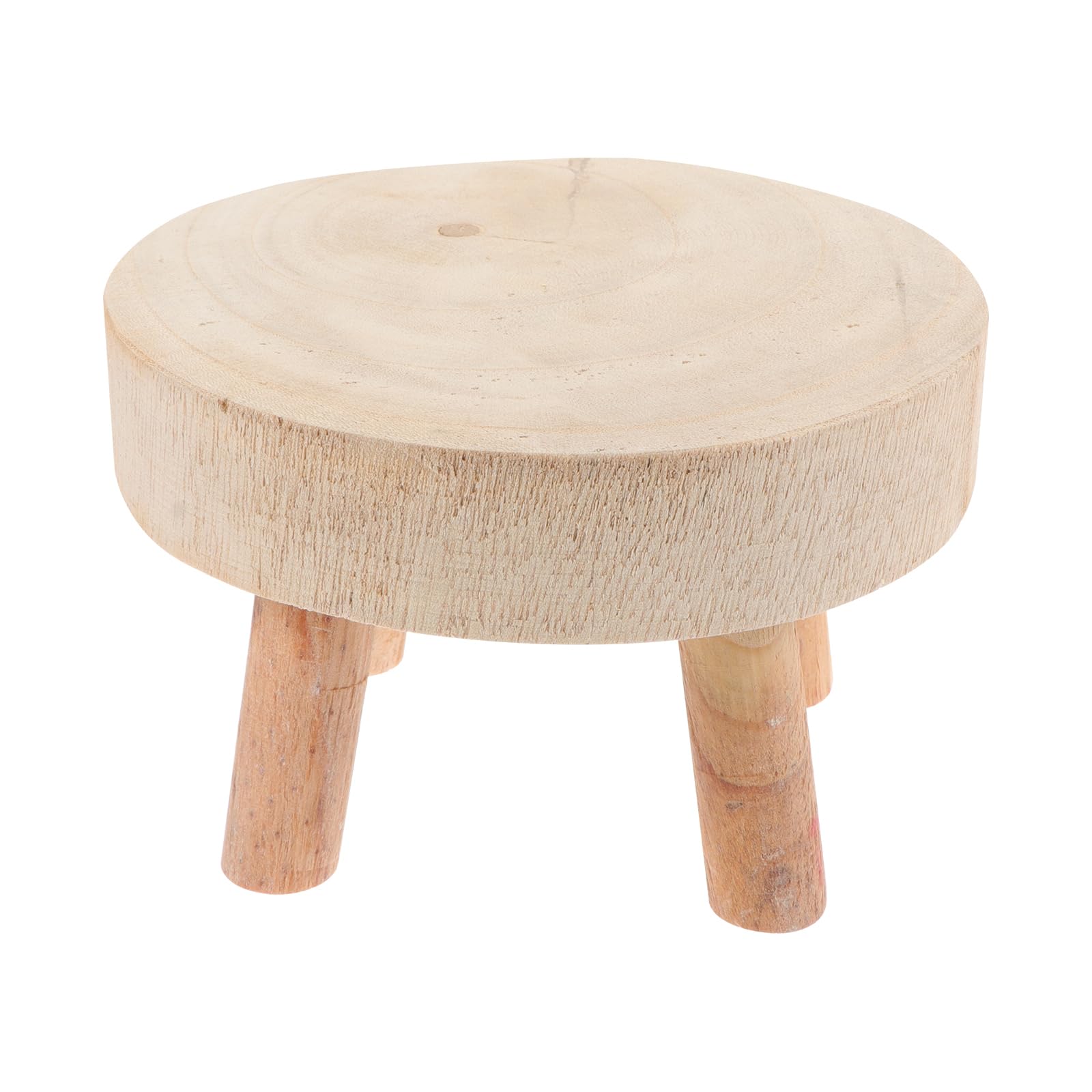 Cabilock Succulent Base Stand Planter Plant Holder Stand Wood Riser s er Pots for Indoor Outdoor Flower Pot Rack Strip Bathroom Stool Wooden