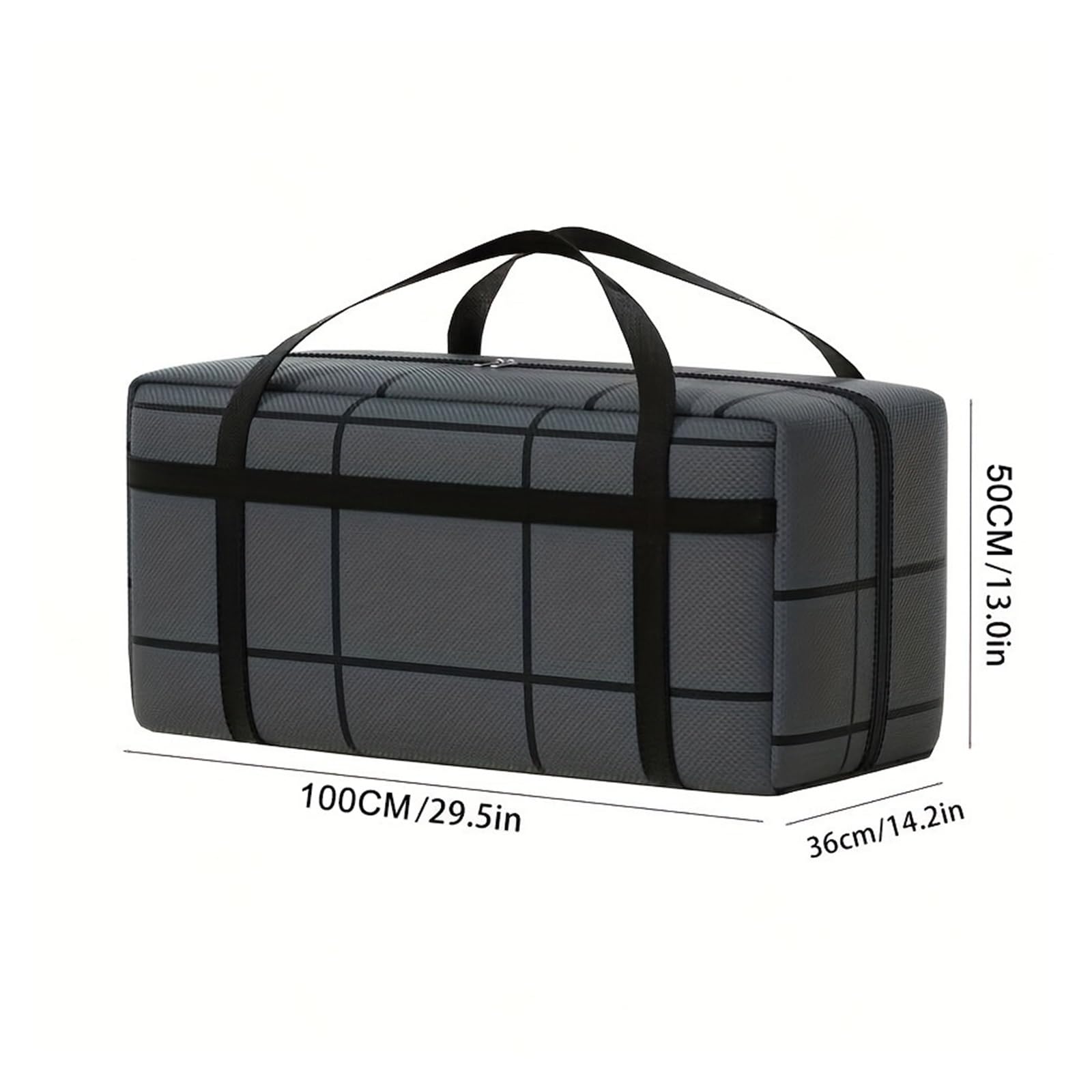 Organizer Viaggio Borsa da viaggio multifunzionale, borsa spessa, trasloco, pieghevole e impermeabile, valigia(L)