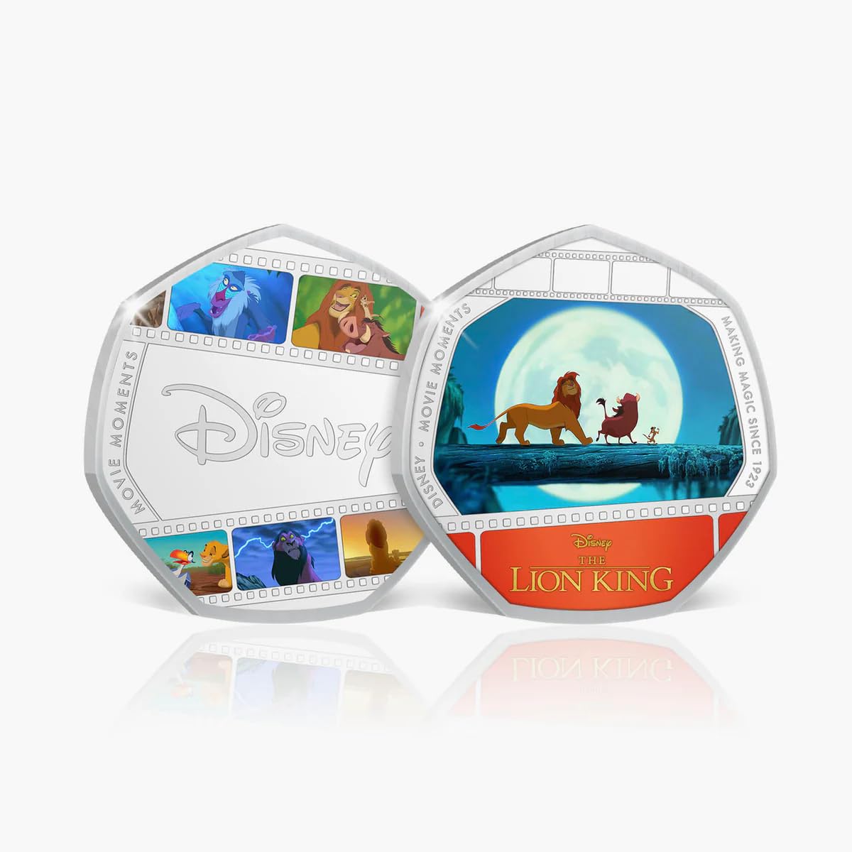 FANTASY CLUB Moments Le Roi Lion – Set de 6 Pièces de Collection Disney en Couleurs HD – Édition Limitée avec Scènes Iconiques