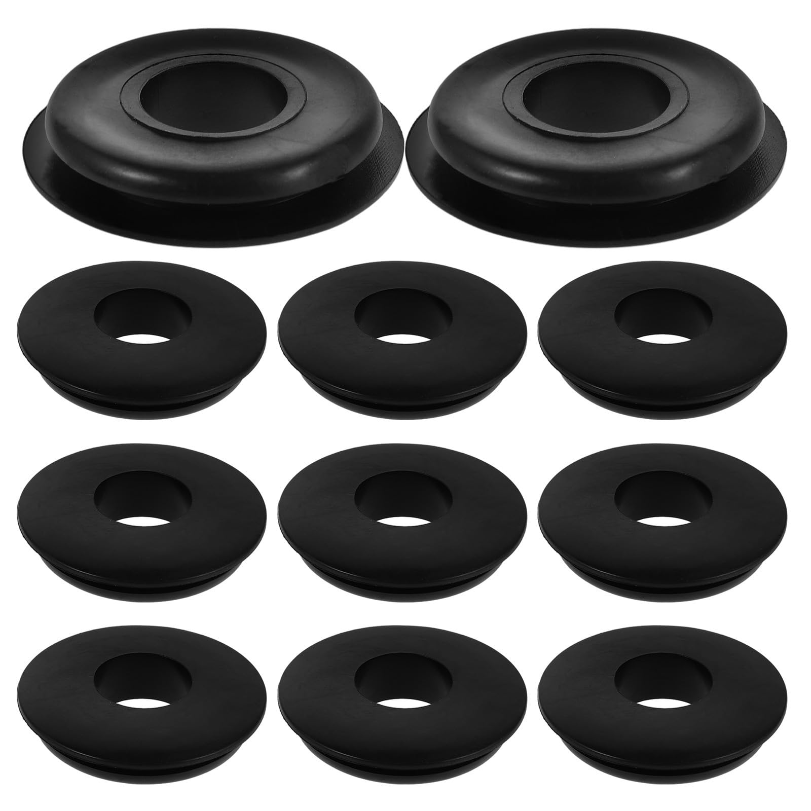 Operitacx Juntas de Goma Alto Rendimiento de Sellado de Semirremolques Válvula Manual para 100 Material Goma Negro, Fácil Instalación y para Líneas de Aire