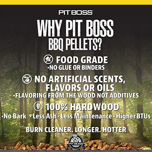 image for Pit Boss 40 lb Apple Blend Hardwood Pellets, Brown, 40 lb.