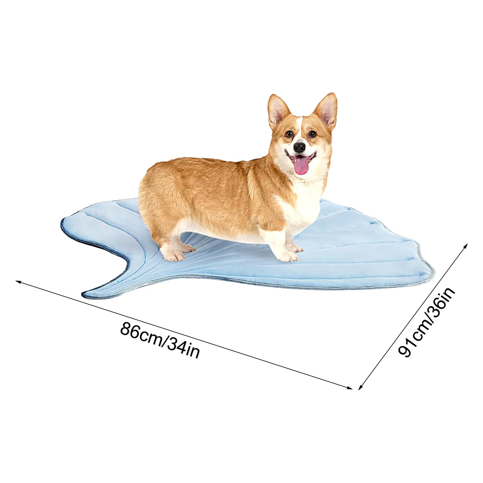 Tapis Rafraîchissant pour Chien Tapis Portable Lavable Rafraîchissant pour