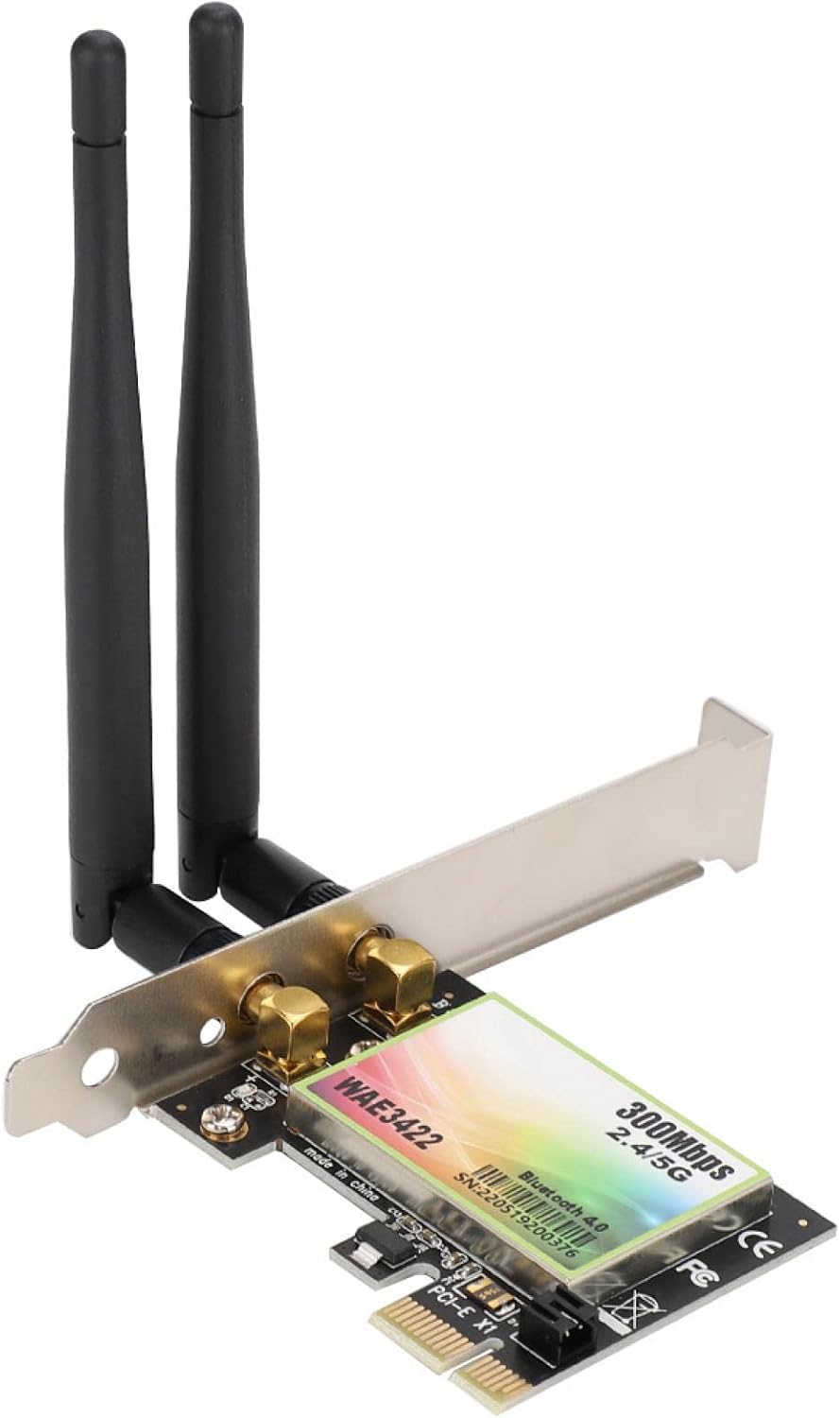 ciciglow 2.4G/5G Dual Band Network Card, Desktop Computer Network Card