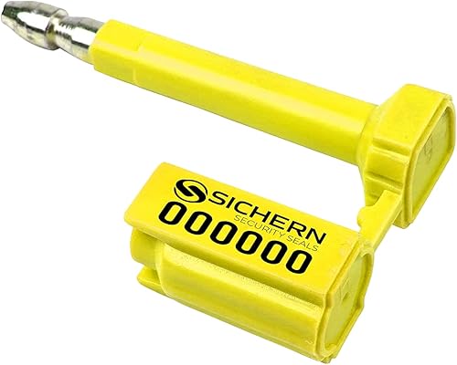 Miniatura 4 de 10 sellos de perno ISO 17712  Sellos de manipulación numerados para contenedores de carga  Sellos de alta seguridad certificados por C-TPAT  Sellos