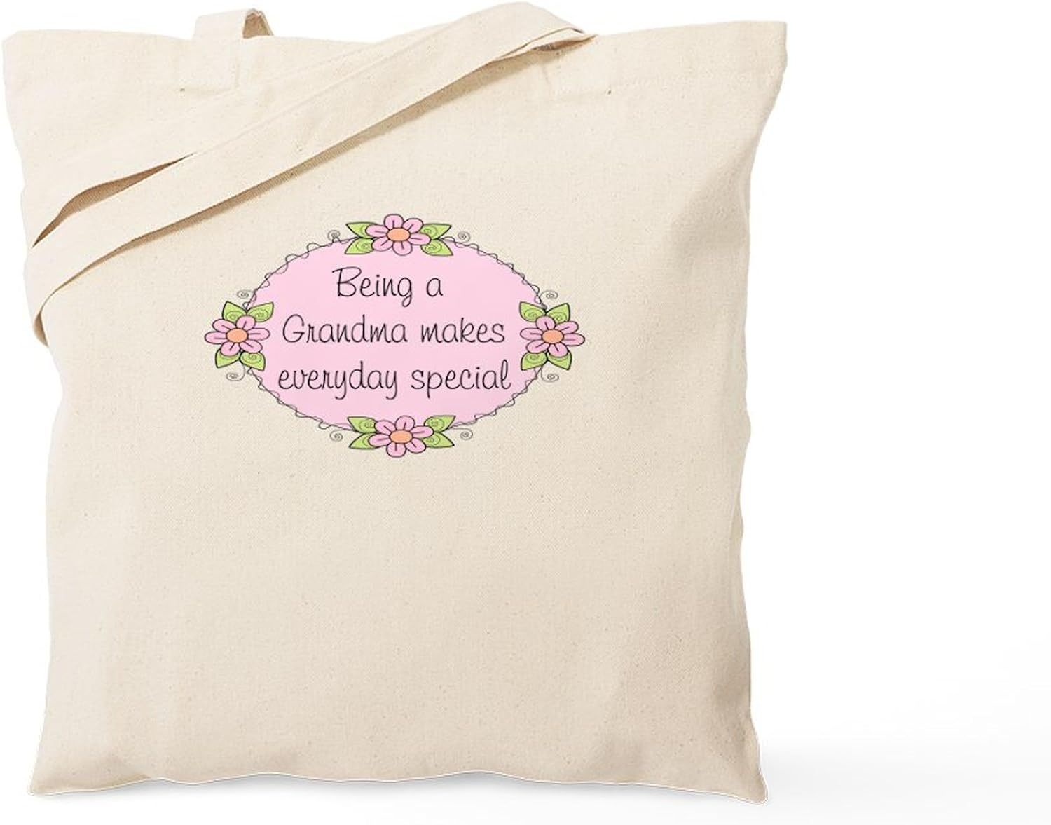 CafePress Going to Grandma's Tote Bag Reusable Natural Beige Canvas Shopping Bag