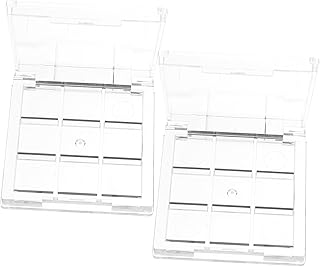 WOONEKY Paleta de sombra de ojos vacía portát...