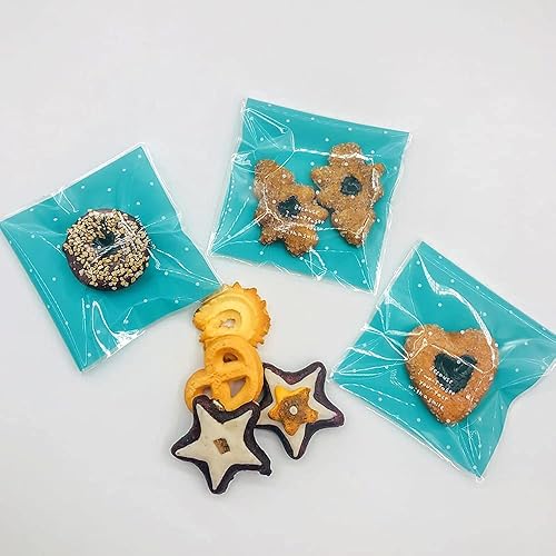 Miniatura 8 de Artboil 100 bolsas autoadhesivas pequeñas de celofán, bolsa de galletas, hecha en casa, fiesta, bolsa de recuerdos de boda, para panadería,
