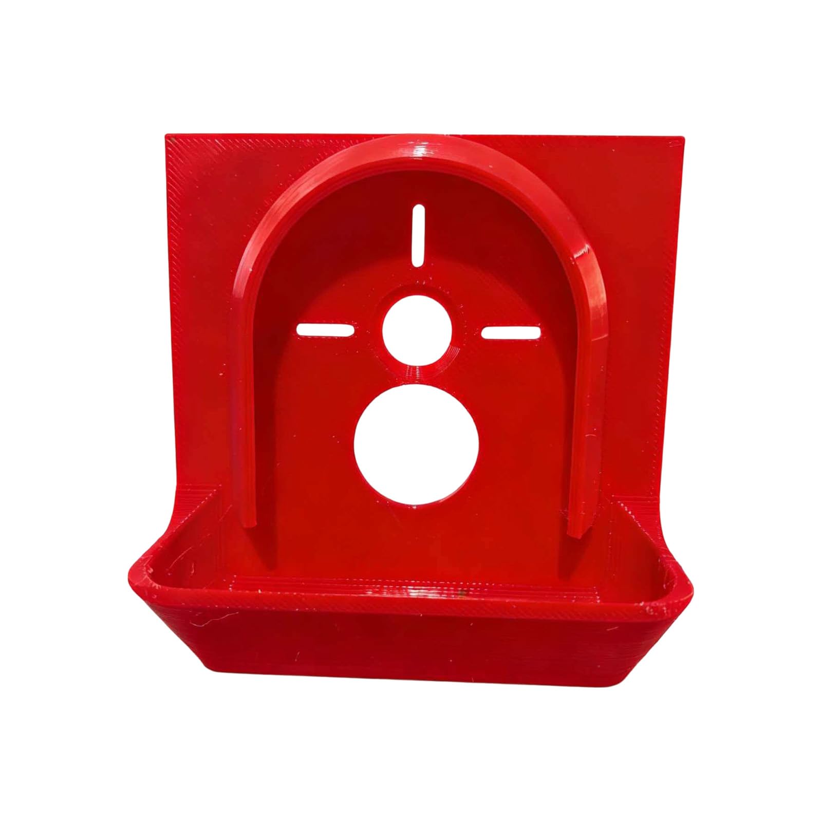 Fgdtree Red Synthetic Resin High Efficiency Electric Drill Dusts Collector Container For Clean And Efficient Drilling Operations Accuracy Drilling Dusts