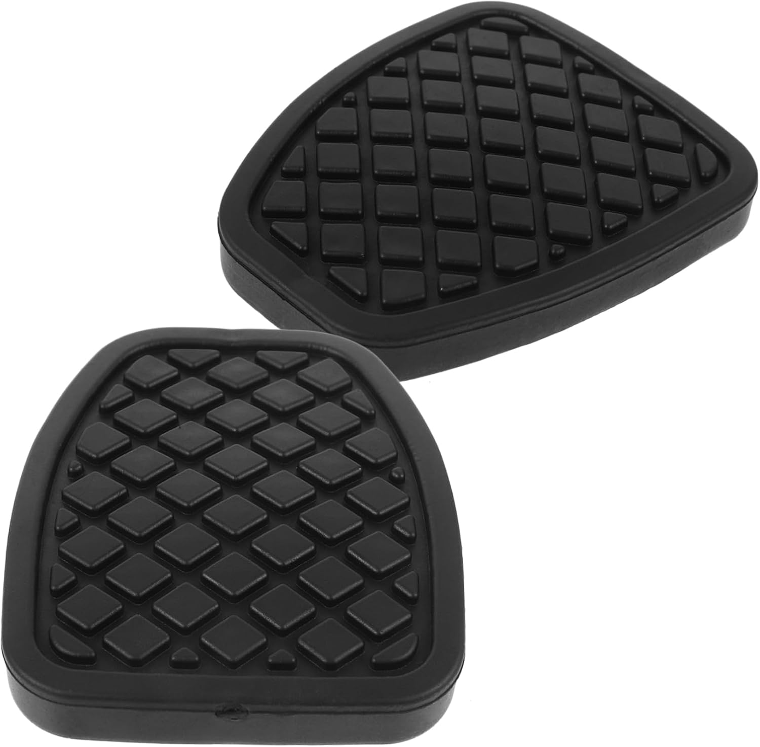 2pcs Automotive Brake Pedal Pad Replacement Car Foot Pedal Covers Rubber Stop Pad for Cars