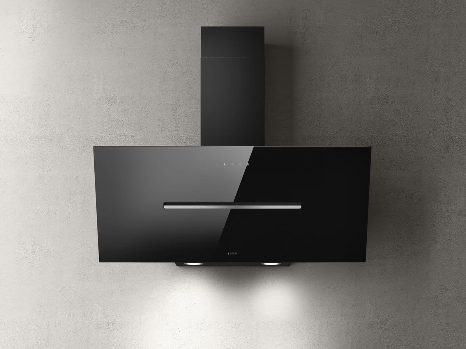 Elica CIRCUS 90 Circus 90cm Glass Chimney Cooker Hood | Donaghy Bros