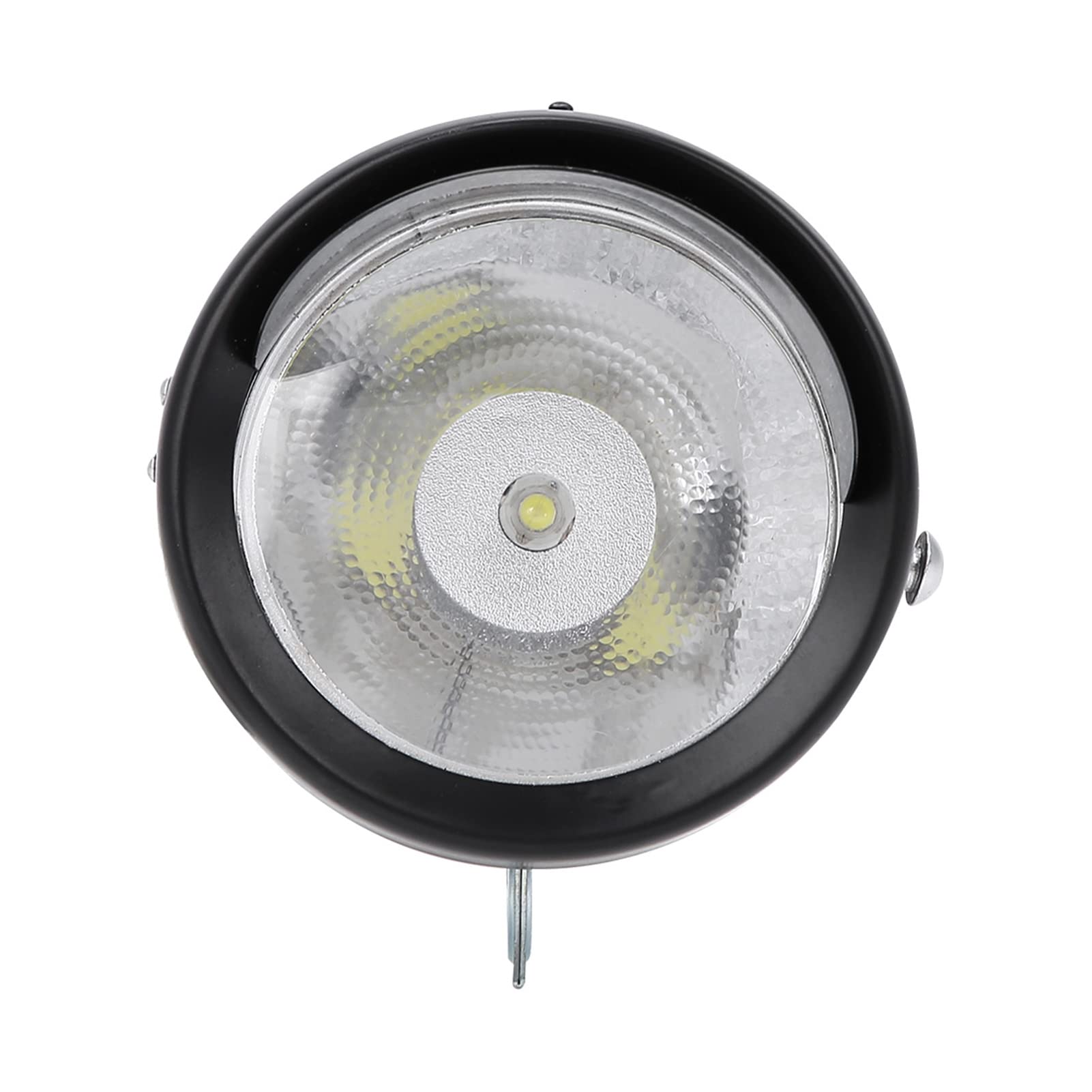 Tbest Phare Velo,Phare De Velo,Phare De Vélo,Phare De Vélo Super Léger À LED Phare Avant Rétro Phare De Vélo Vintage avec Visière pour La Conduite De Nuit