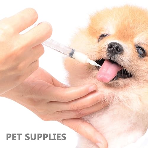 Miniatura 6 de Mikikit 20 pezones duraderos para gatitos y cachorros, para una fácil alimentación, para gatitos y cachorros recién nacidos, diseño portátil ligero