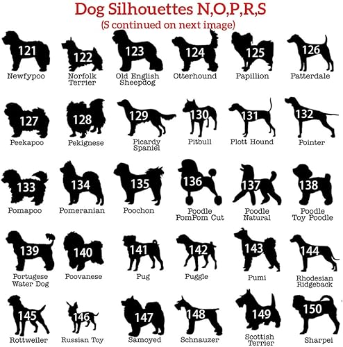 Miniatura 9 de Adorno de cachorro personalizado con nombre de perro, decoración de Navidad, regalo de perro, adorno de Navidad