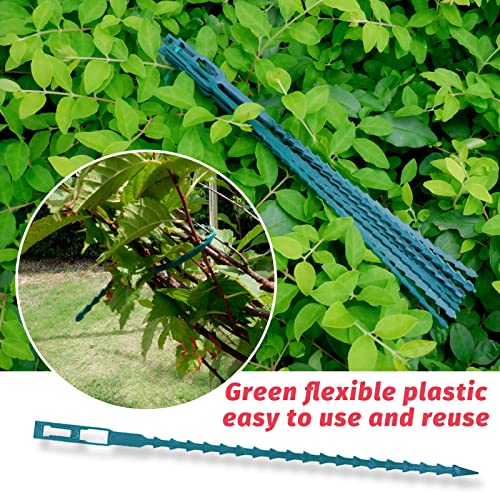 Homeaning 65 Feet Twist Ties,Garden Plant Ties With Cutter For Garden Plant Support, Tomatoes Vines,Gardening Vines,Organizing Home, Office,Flowers (65Ft Set)… #TOP1