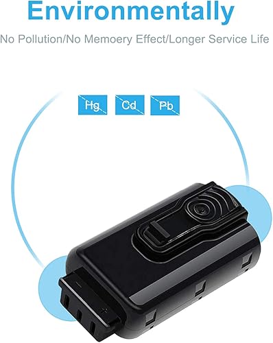 Miniatura 5 de Bonacell Paquete de 2 baterías de repuesto de iones de litio de 7.4 V 3500 mAh compatibles con baterías Paslode 902654 902600 916000 902400 B20543