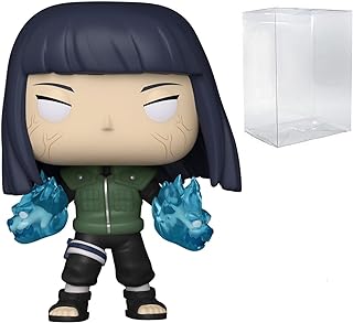 POP Naruto Shippuden - Hinata with Twin Lion Fists Entertainment Earth Exclusive Funko Vinyl Figure (Bundled with Compatible Box Protector Case), Multicolor, 3.75