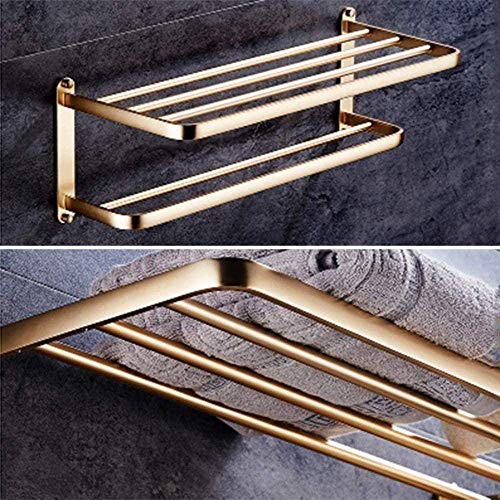 Étagères de Salle de Bain au-dessus des Toilettes pour Organiser le Linge et les Flacons - 5