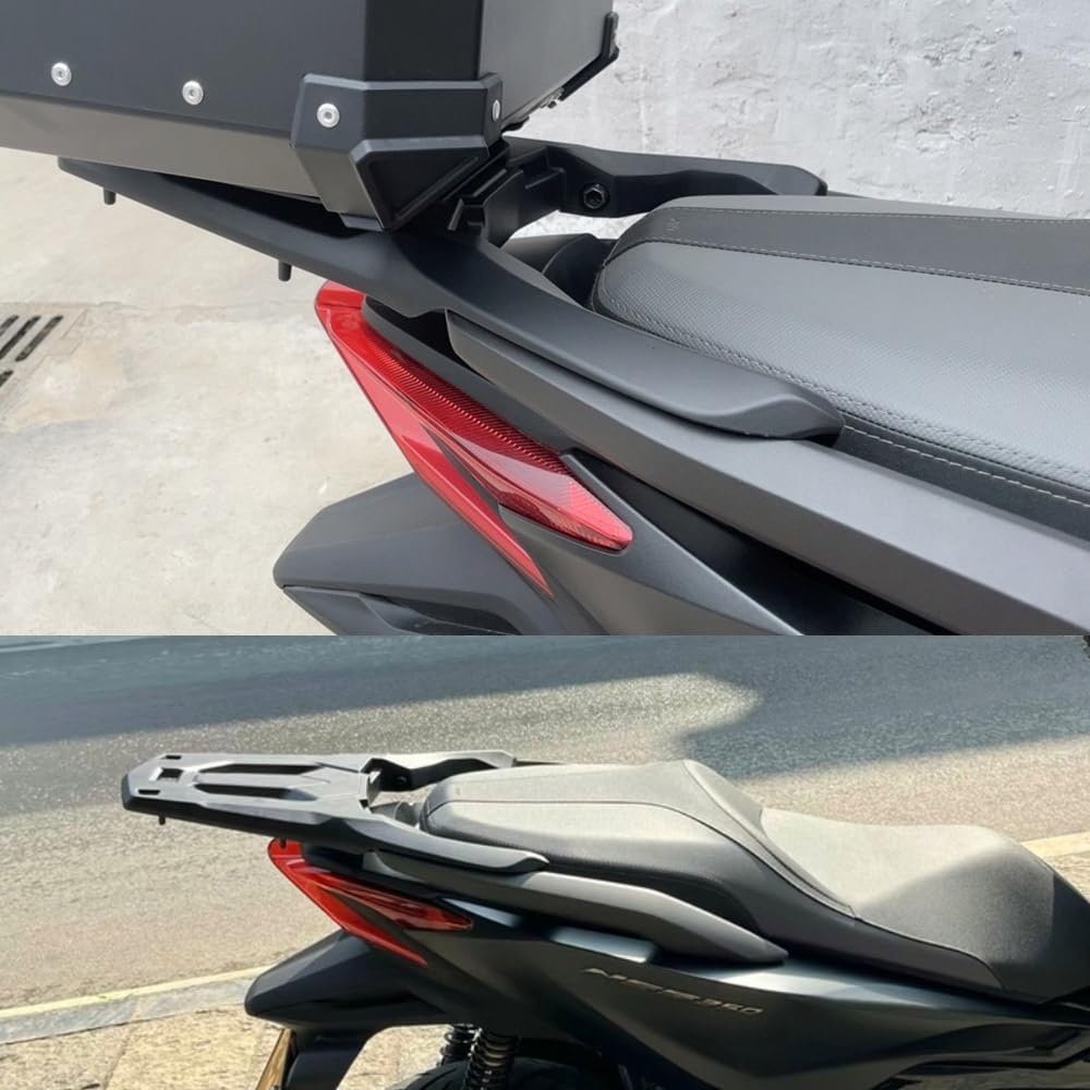 Soporte para Maleta para Equipaje Portaequipajes Trasero de Motocicleta Compatible con Honda ADV350 ADV 350 Forza125 Forza250 Forza300 Forza350 Forza 125 250 300 350