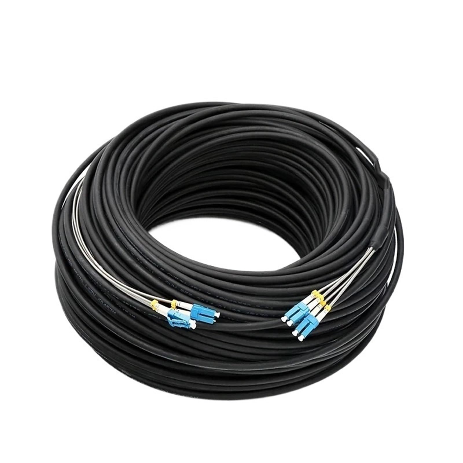 Cordon de raccordement Fibre Optique extérieur CPRI 40 m, Cordon de raccordement multimode 4 conducteurs(FC-FC MM)