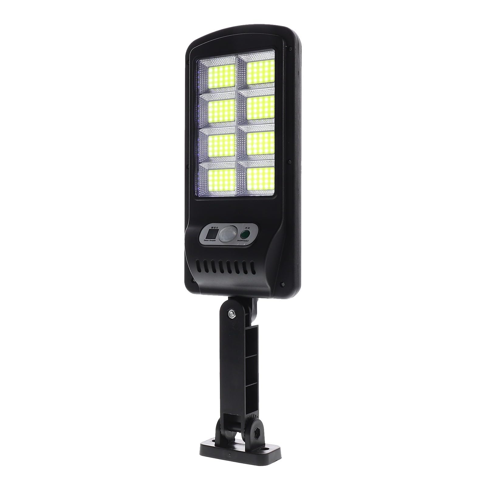 Zerodeko Outdoor Solar Wandleuchte mit Bewegungssensor LED Solarleuchte aus Abs für Garten und Terrasse Wetterbeständig und Robust