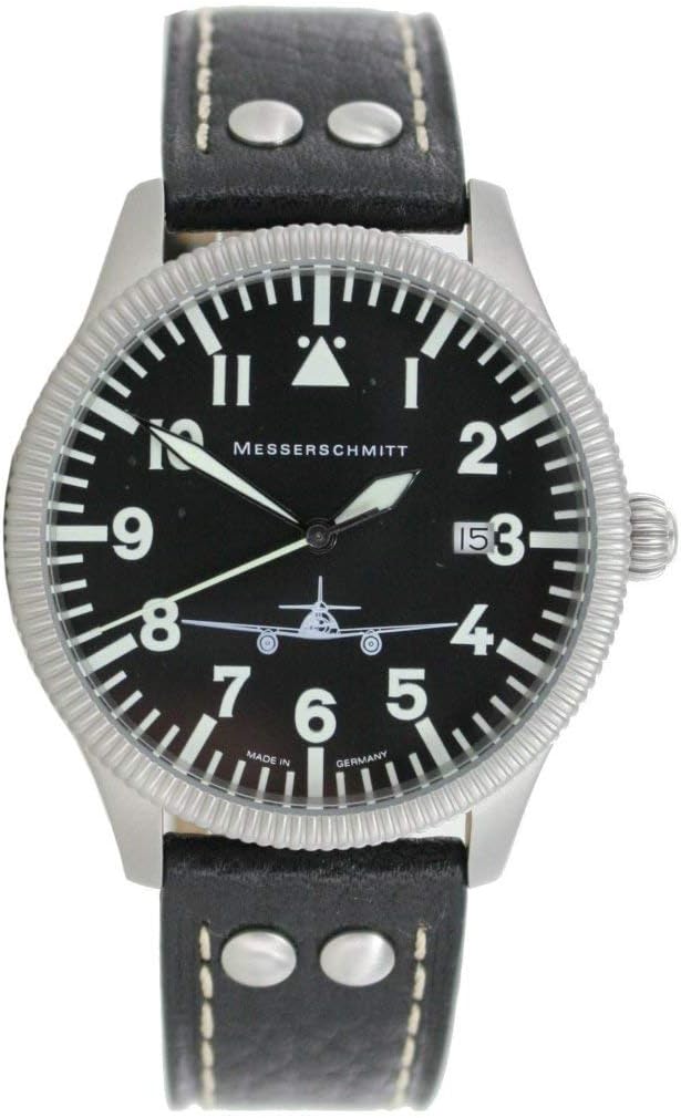 MesserschmittAristo ME 262-41S Men's Pilot Watch, Strap.