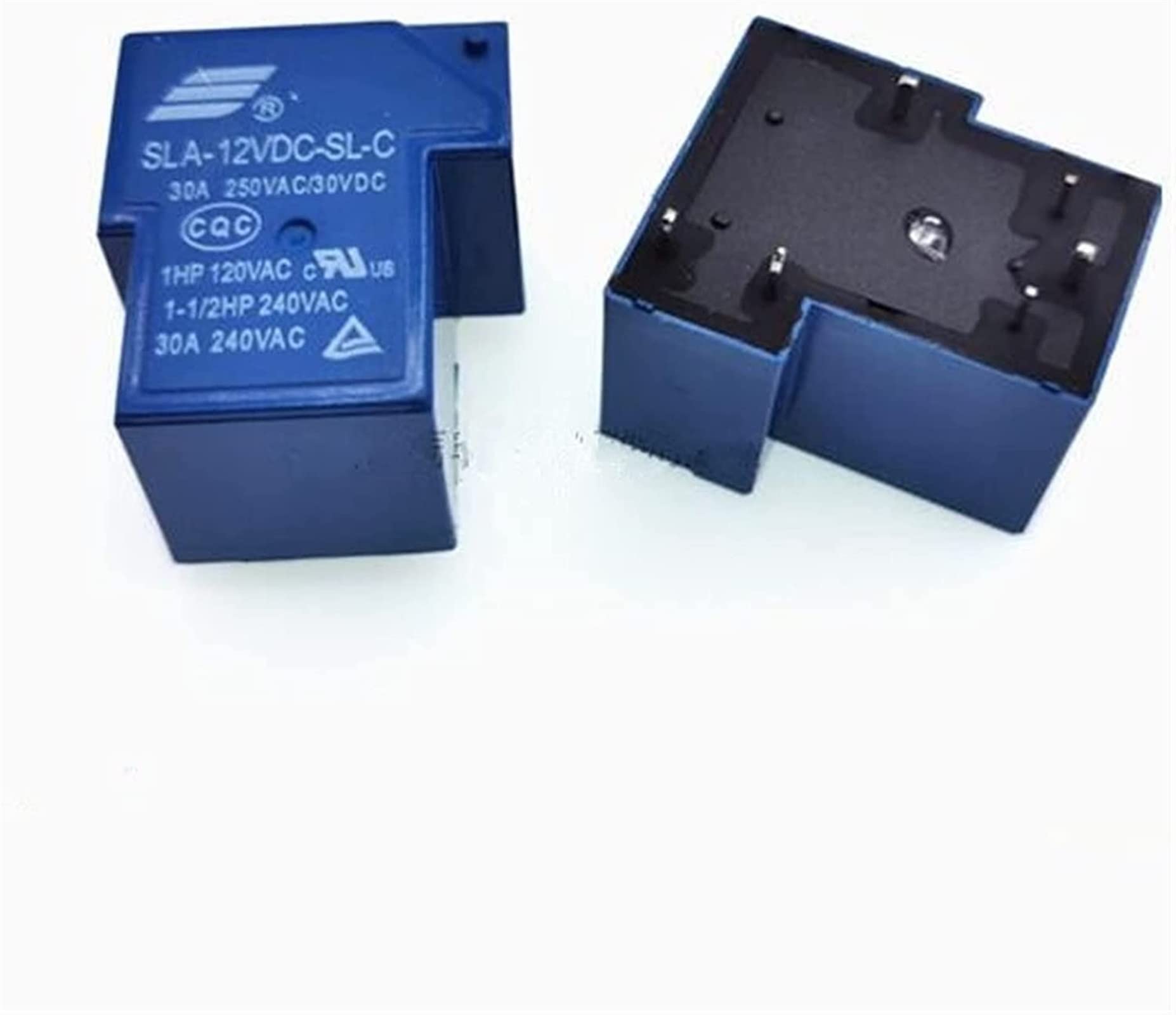 AERBNYEQP Relay 2PCS/LOT 6PIN Power SLA-5VDC-SL-C SLA-12VDC-SL-C SLA-24VDC-SL-C 5V 12V 24V(SLA-5VDC-SL-C 6pin)
