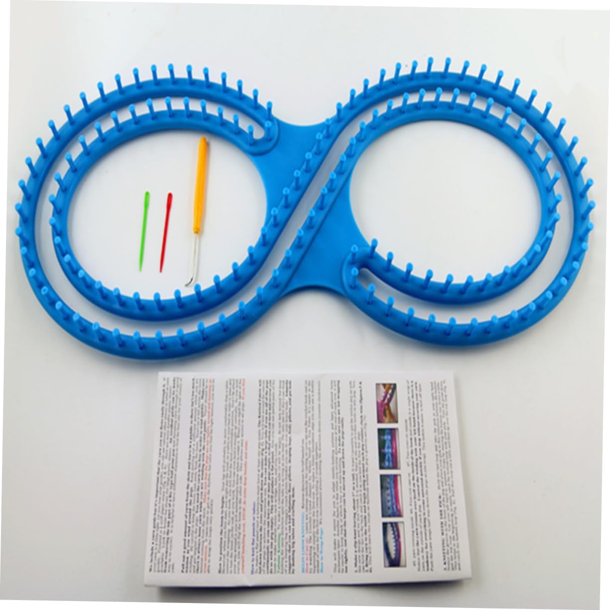 Anneome 8 Knitting Looms for Hat Sweater Knitting Abs Material for DIY Projects