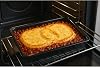 Cook-Lab 26 * 37 * 5 Cm Siyah Parlak Emaye Dikdörtgen Derin Baklava Börek Fırın Tepsisi Siyah 260 X 360
