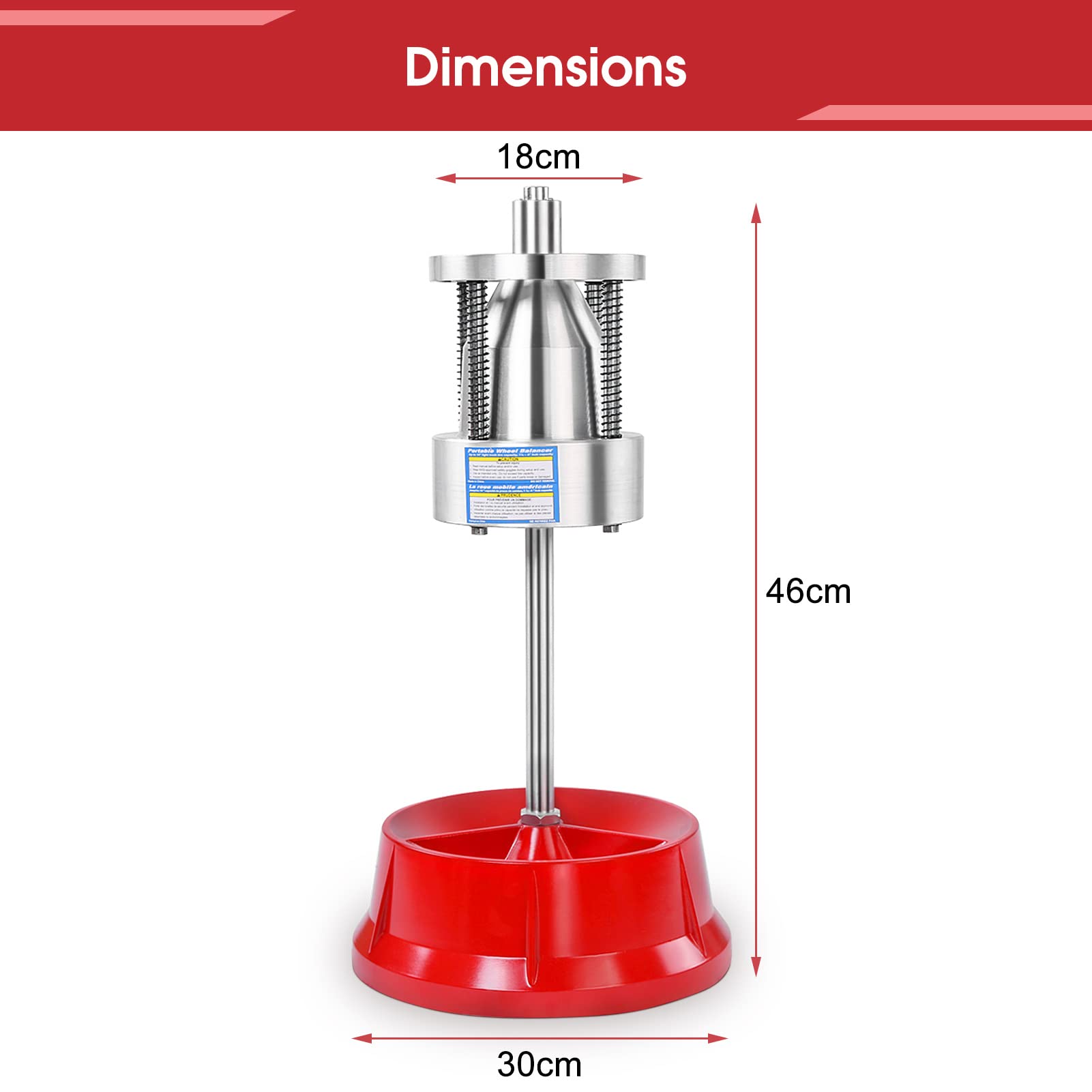 Reposicionador De Pistones De Freno Balanceador De Llantas De Rueda De Bujes Portátiles, Reparación De Ruedas De Camión Ligero Control De Calidad Estricto Ligero Estándar Con Nivel De Burbuja