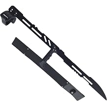 SV Fixed blade knife, arm type black stainless steel knife