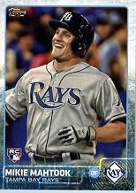 2015 Topps Update Series Baseball #US299 Mikie Mahtook RC Tampa Bay Rays