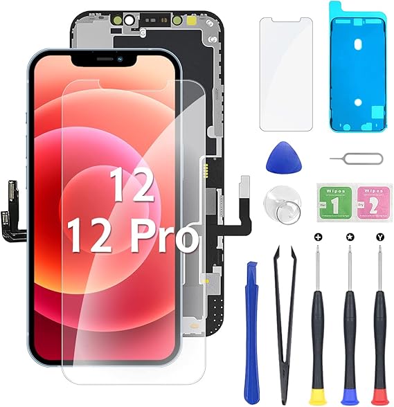DTD Display voor iPhone 13 LCD 6,1 vervanging 3D Touch Digitizer Reparatiekit 2024 (modellen A2482, A2631, A2634, A2635, A2633