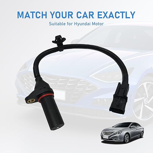 Miniatura 6 de 1 sensor de cigüeñal para automóvil, piezas de repuesto del sensor de posición del cigüeñal del motor, piezas de repuesto 39180-2B000 391802B000,