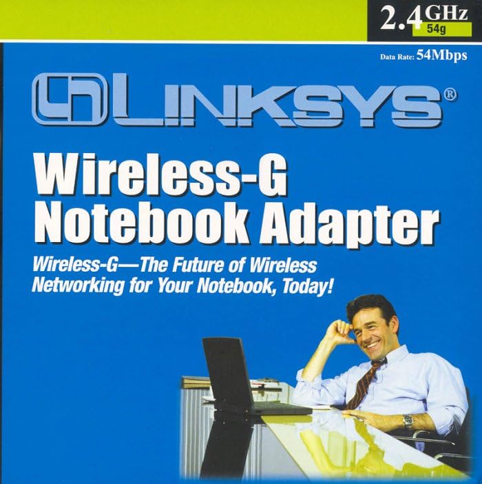 Cisco-Linksys WPC54G Wireless-G Notebook Adapter