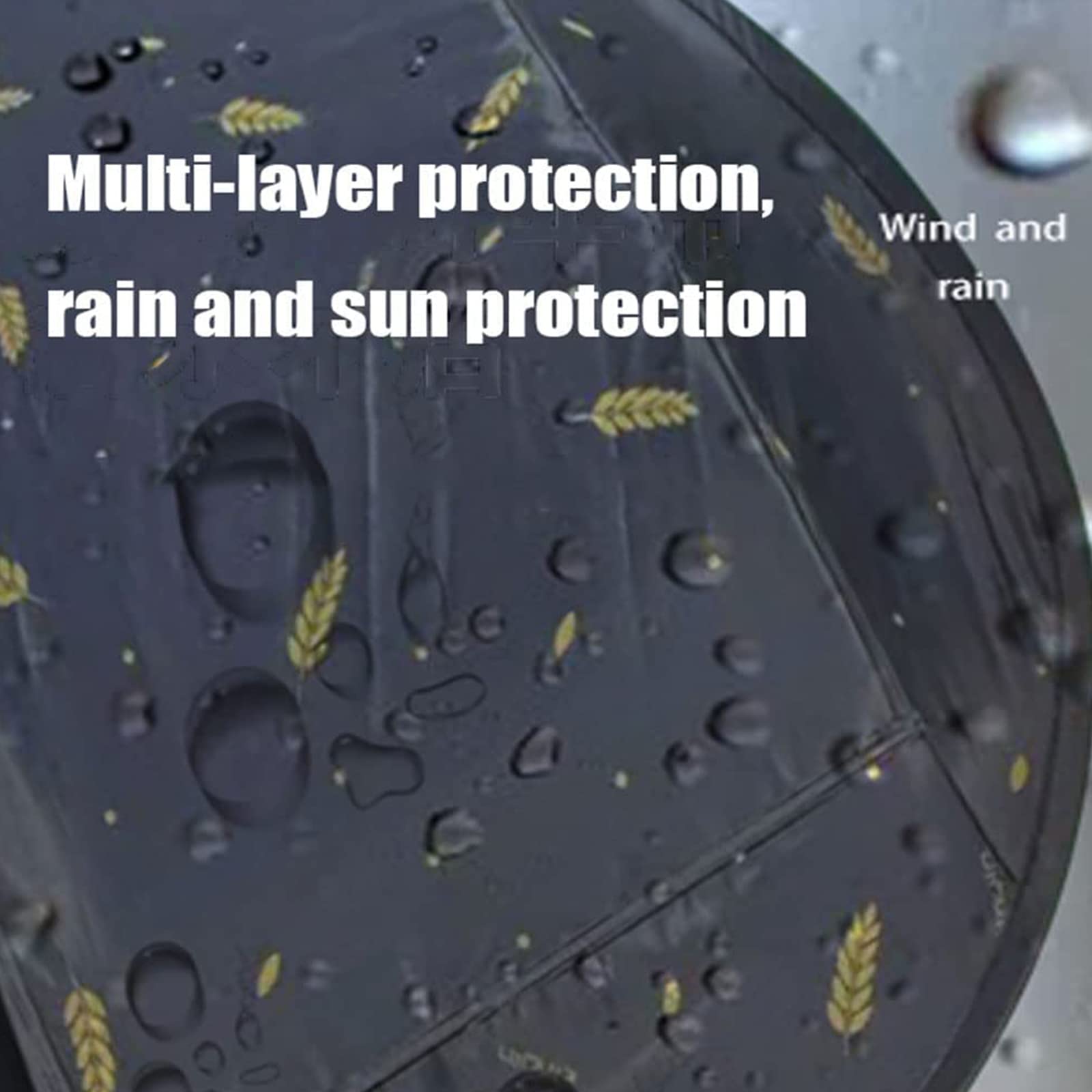 Sonnenschutz, Regenschutz, Elektrischer Rollstuhl-Überdachung, UV-Schutz, Regenschirmstuhl-Clip, Schirmständer, geeignet für die meisten Rollstühle