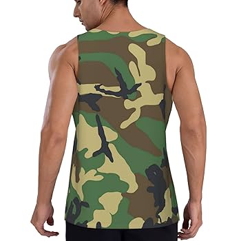 corteiz タンクトップ 迷彩柄 カップ付き迷彩柄タンクトップ[品番：OUTW0000531]｜Outfitter
