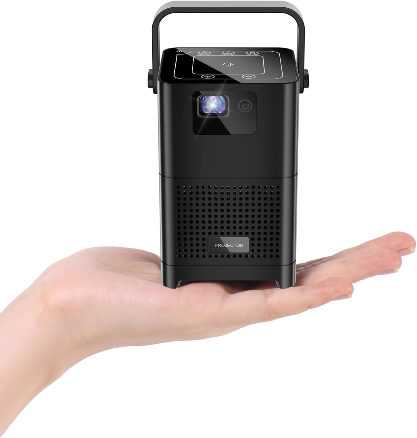 Smart Cube Pro S20 Premium Projector, Portable Video Projector, 4K