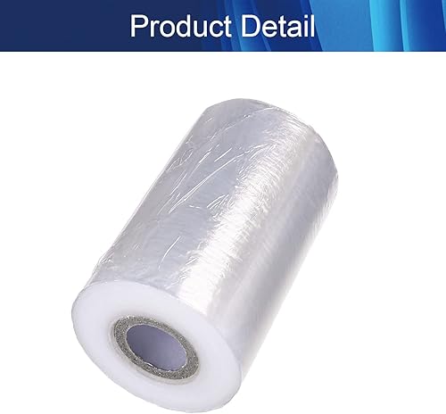 Miniatura 4 de Bettomshin Película elástica preestirada de 3.94 pulgadas x 656.16 pies, 1 rollo de película de plástico para suministros de mudanza, embalaje de