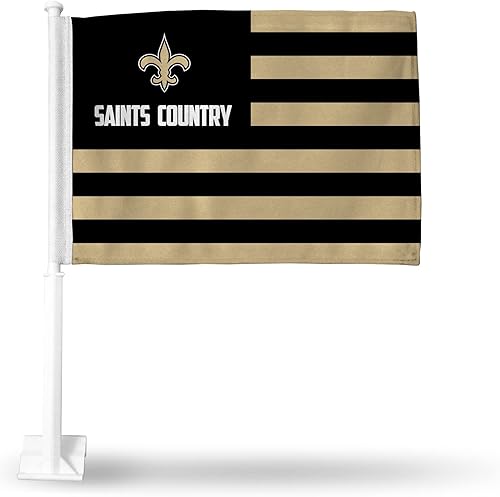 Miniatura 285 de Rico Industries NFL - Bandera de doble cara para automóvil, accesorio para auto B07NHSRDX2